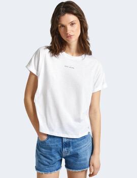 Camiseta Pepe Jeans Mujer Keyra Blanca