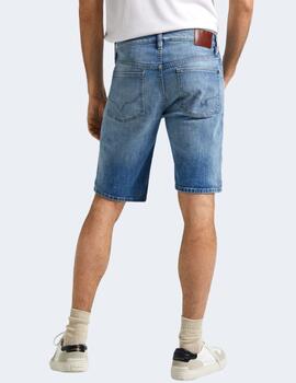 Bermudas Pepe Jeans Hombre Denim Slim Short