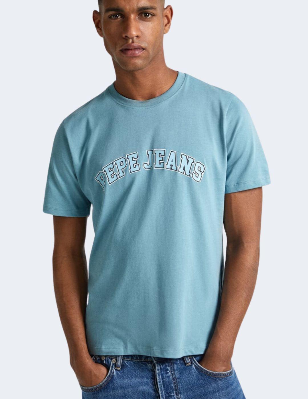 Camiseta Pepe Jeans Hombre Clement Azul