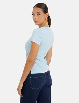 Camiseta Guess azul BRILLOS para mujer