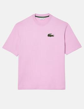 Camiseta Lacoste rosa maxi coco para hombre