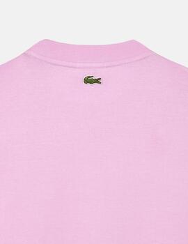 Camiseta Lacoste rosa maxi coco para hombre