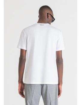 Camiseta Antony Morato tigre blanca para hombre