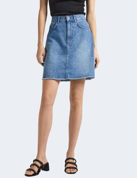 Falda Pepe Jeans Mujer Mini Skirt Hw Denim