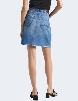 Falda Pepe Jeans Mujer Mini Skirt Hw Denim