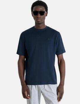 Camiseta Antony Morato azul AM bordado para hombre