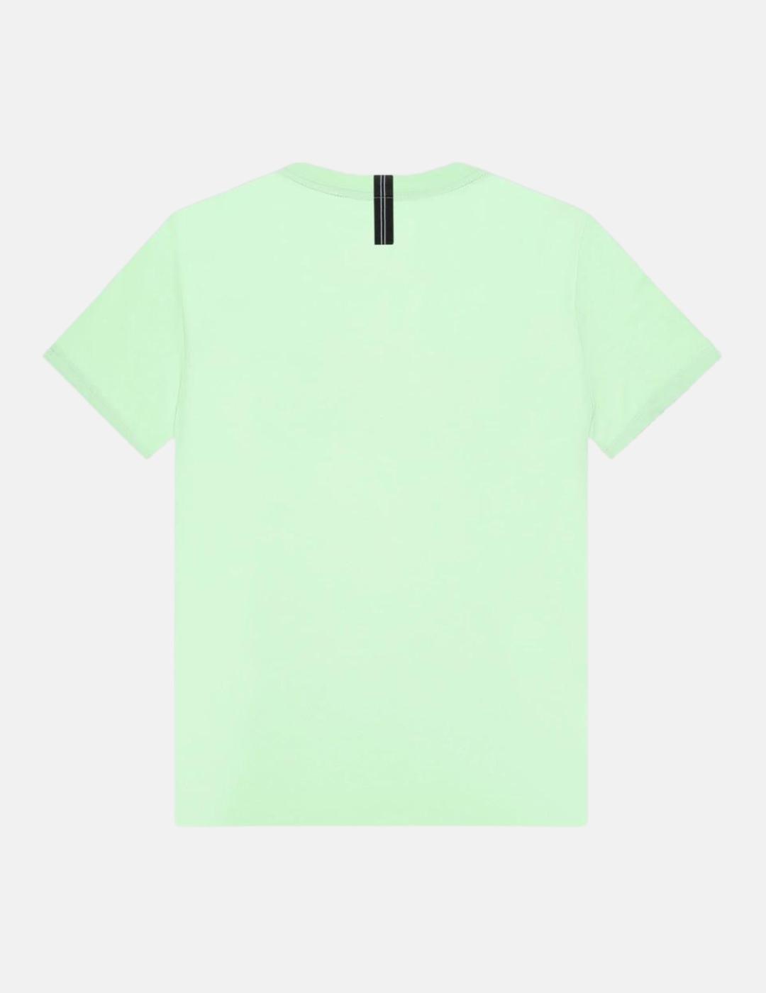 Camiseta Antony Morato verde neón para hombre