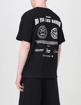 Camiseta negra BIG BARROW unisex