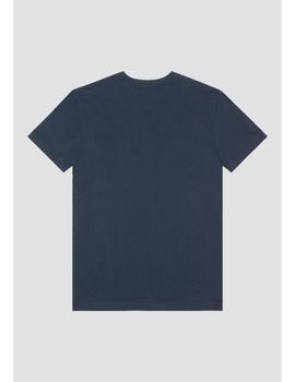 Camiseta Antony Morato logo degradado marino para hombre