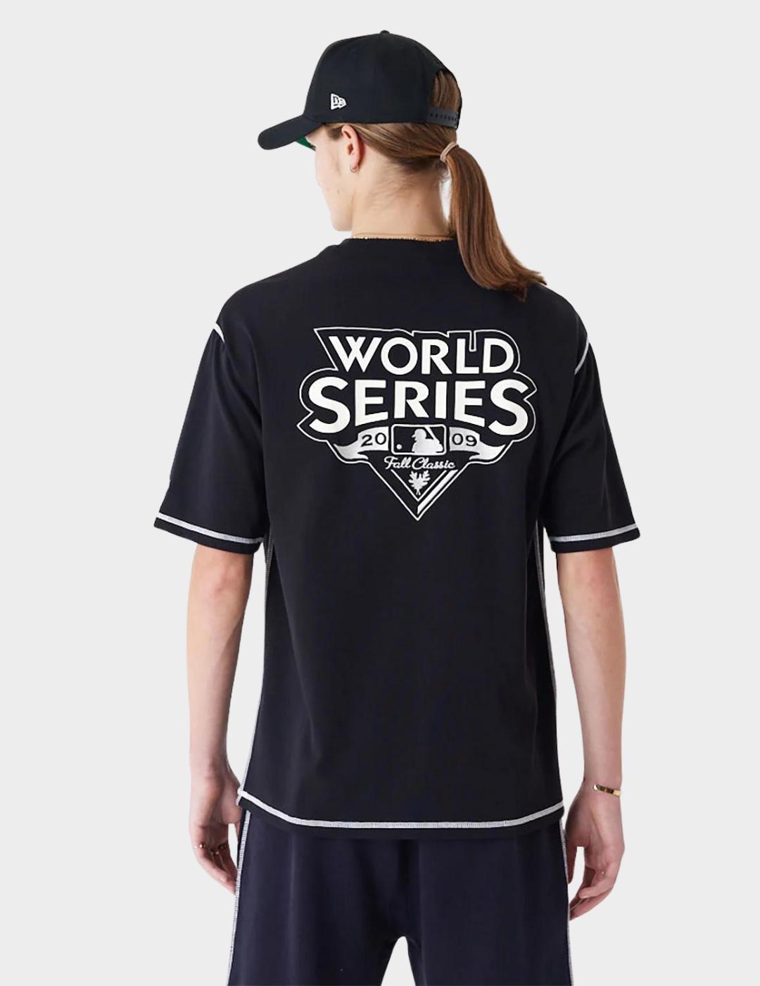 Camiseta New Era NY World Series negra