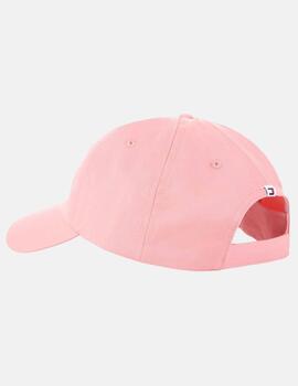 Gorra Tommy Jeans rosa para mujer