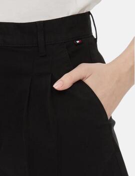 Pantalon corto Tommy Jeans negro para mujer