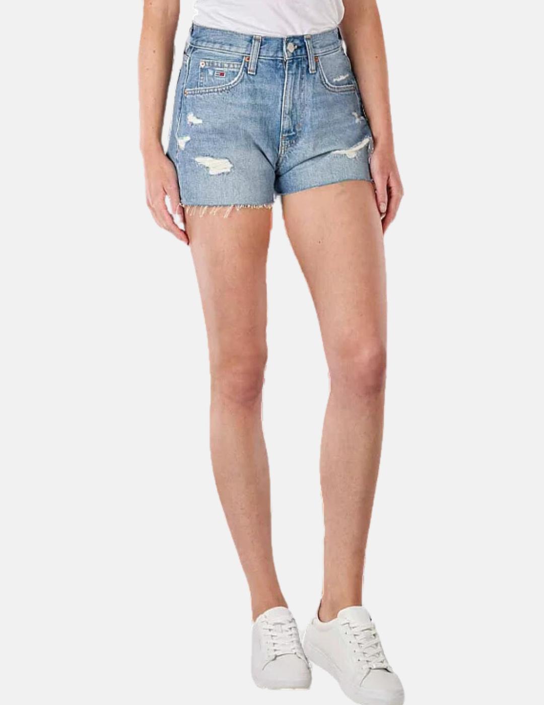 Short Tommy Jeans Azul para Mujer