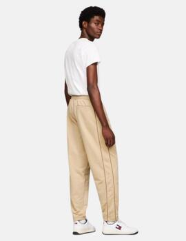 Jogger Tommy Jeans Athlety beige para hombre