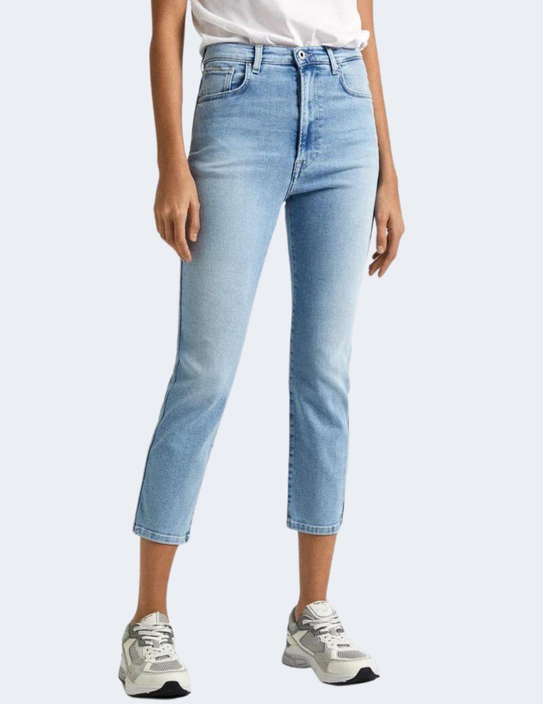 Jeans Pepe Jeans Mujer Slim Uhw 7/8