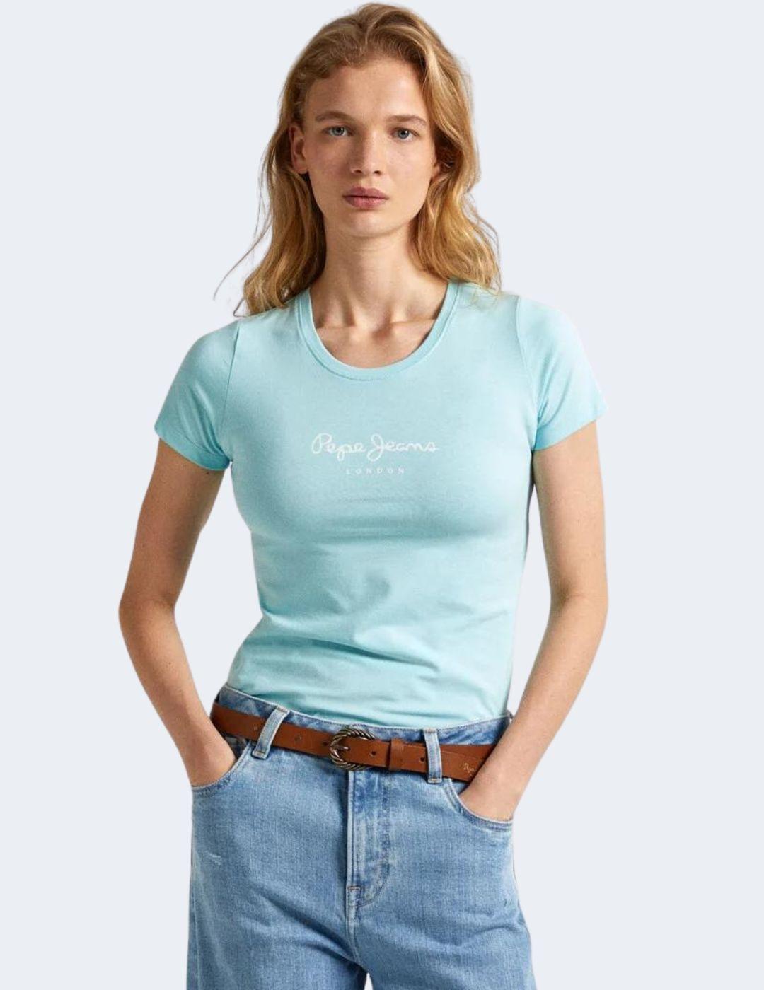 Camiseta Pepe Jeans Mujer New Virginia Azul
