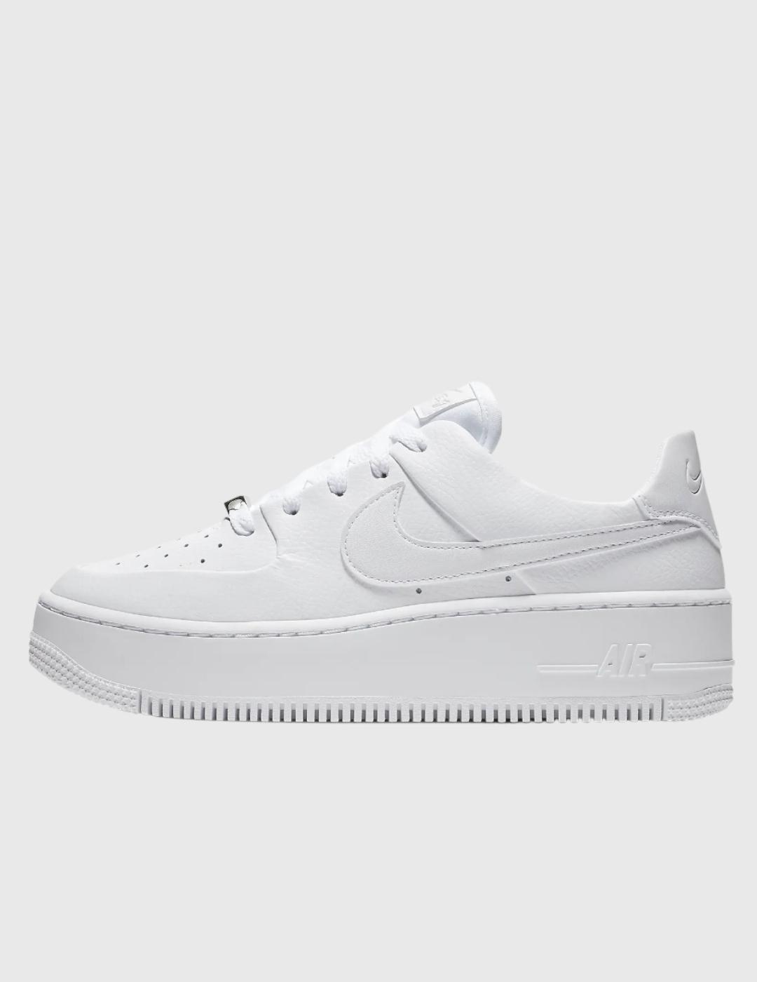Zapatillas Nike Air Force 1 Sage Low Blancas Mujer
