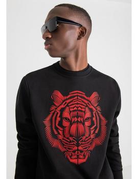 Sudadera Antony Morato tigre negra para hombre