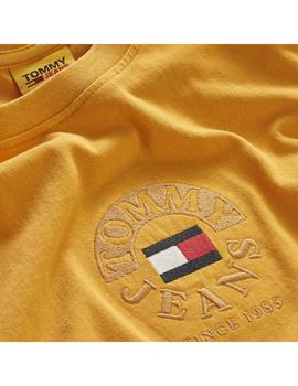 Camiseta Tommy Jeans timeless amarilla para hombre