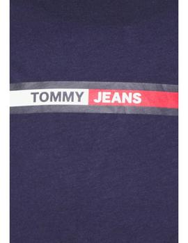 Camiseta Tommy Jeans essential azul marino para hombre