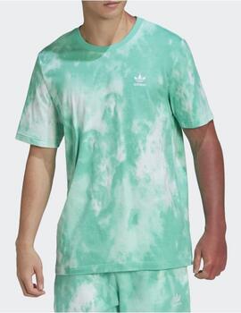 Camiseta Adicolor Essentials Trefoil Tie-Dyed