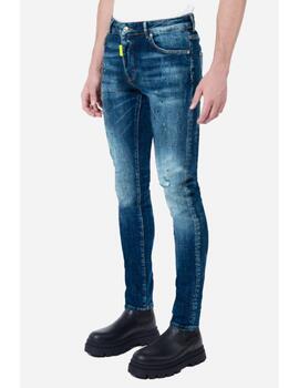 Jeans My Brand distressed amarillo para hombre