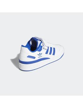Zapatilla Adidas Forum low Blanca/Azul Hombre