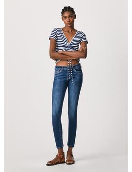 Pixie  skinny fit mid waist jeans