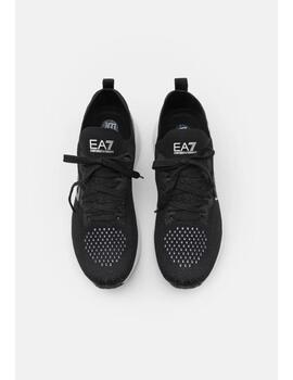 Zapatilla EA7 tela negra para hombre