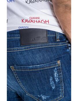 Jeans Gianni Kavanagh logos oscuro para hombre