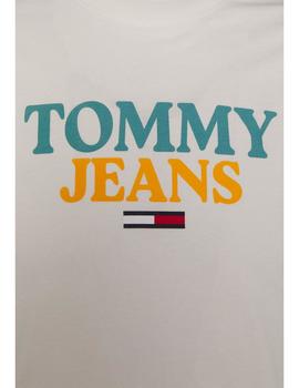 Camiseta Tommy Jeans entry graphic blanca para hombre