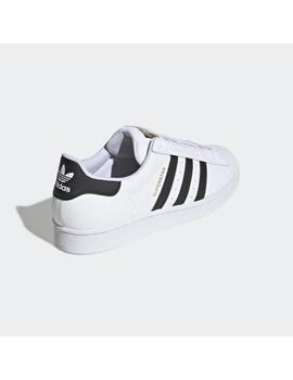 Zapatilla Adidas  Superstar Blanco/Negro Adulto