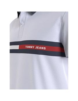 Polo Tommy Jeans logo bandera para hombre