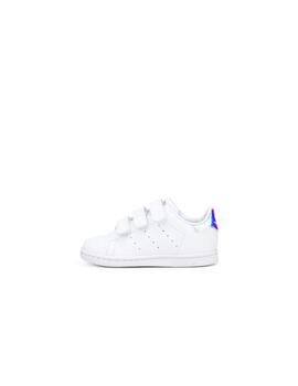 Zapatilla Adidas Stan Smith  Niña Blanca