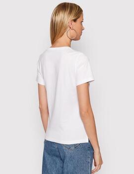 Camiseta Guess Icon blanca para mujer
