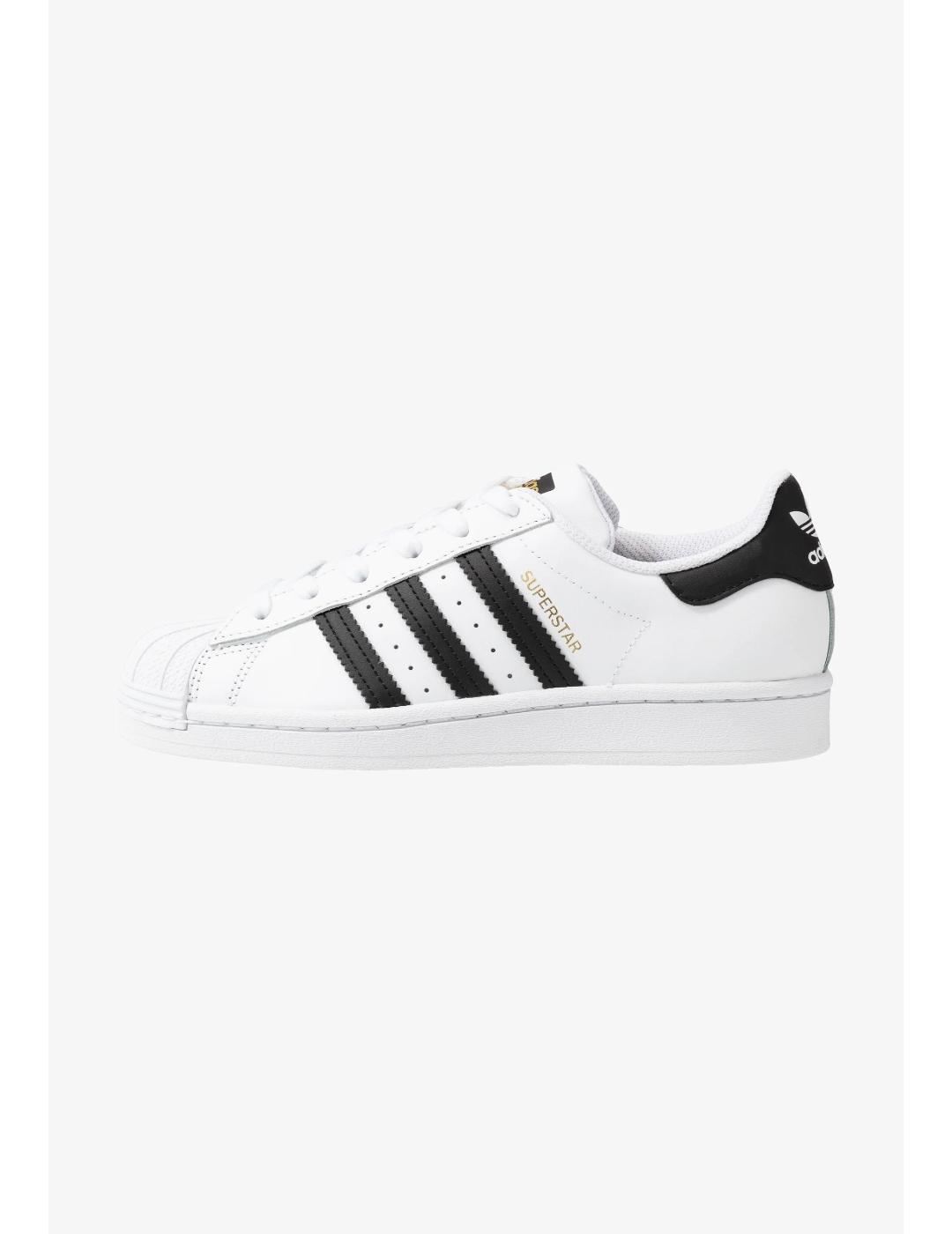 Adidas superstar blancas deals y negras