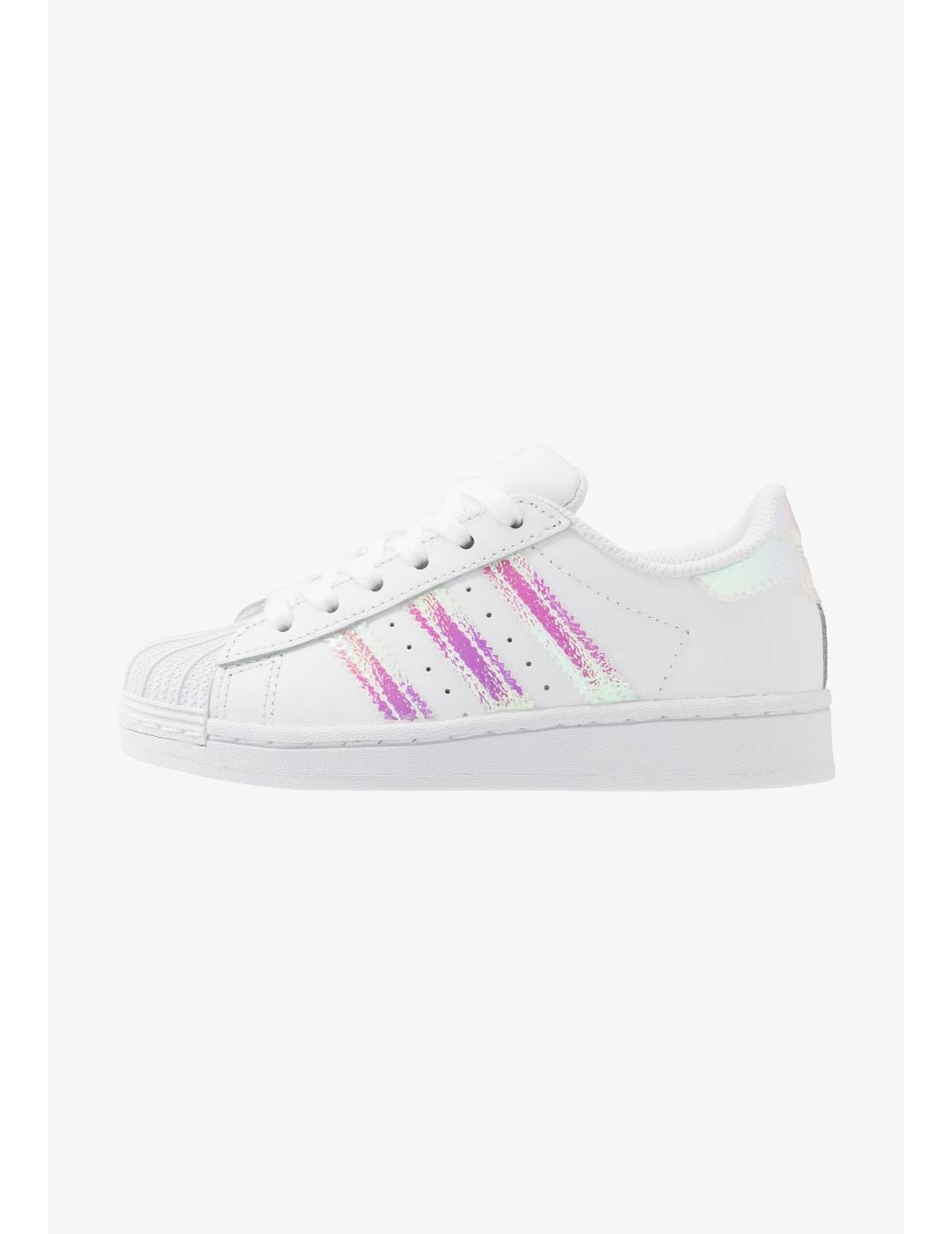 Zapatilla Adidas Superstar para Niña Blancas