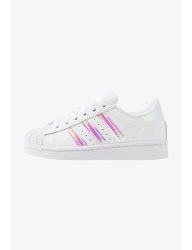 Zapatilla Adidas  Superstar para Niña Blancas