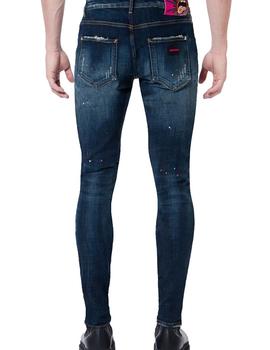 Jeans My Brand Distressed Spot azul para hombre