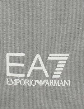Camiseta EA7 maxilogo gris para hombre