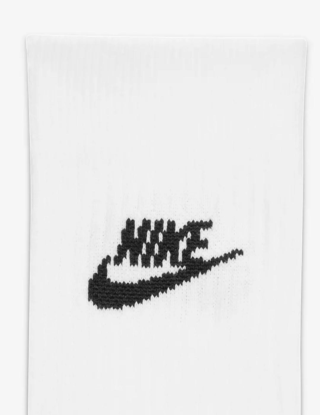 Calcetines Nike largo blanco