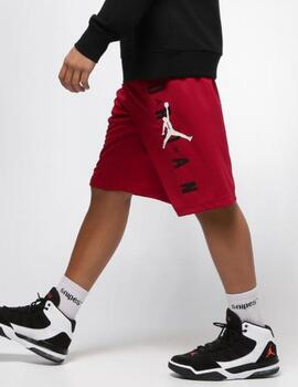 Pantalón corto  Jordan HBR para Niño Rojo