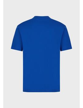 Camiseta EA7 flour azul para hombre