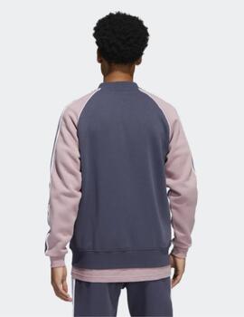 Chaqueta Adidas SST Fleece azul/rosa
