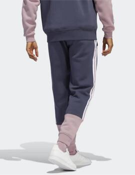 Pantalón Adidas  SST Fleece Azules y rosas