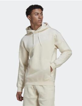 Sudadera Adidas con capucha Adicolor Clean Classics beige