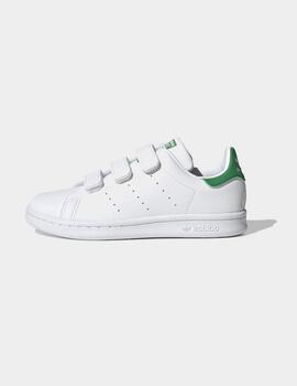 Zapatilla  Adidas Stan Smith Niña Blanco/Verde