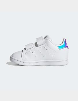 Zapatilla Adidas Stan Smith  Niña Blanca