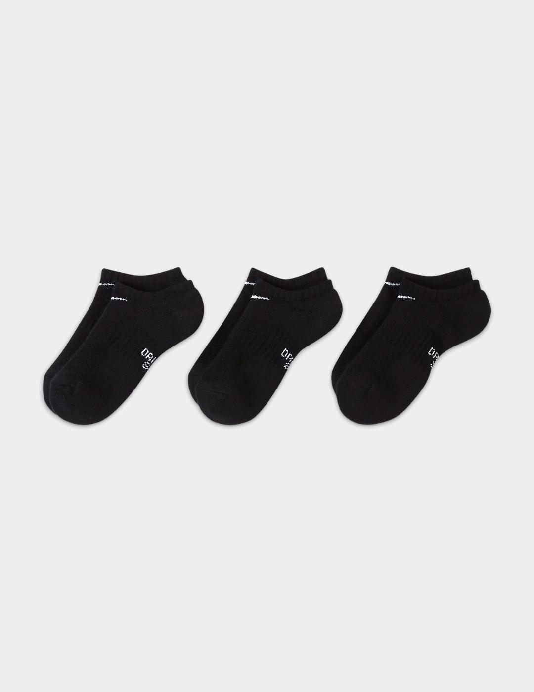 Calcetines negros cortos Unisex