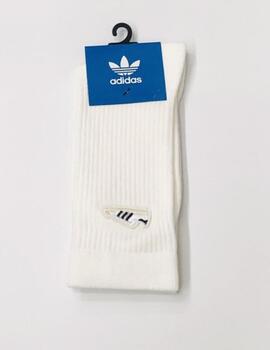 Adidas Superstar - Calcetines Unisex Blancos